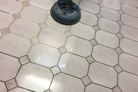 Serenity Floor Care Tile and Grout Cleaning Results